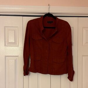 Sanctuary Women's Red Utility Jacket
